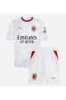 AC Milan Fikayo Tomori #23 Babyklær Borte Fotballdrakt til barn 2026-27 Korte ermer (+ Korte bukser)